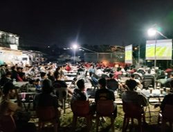 Ribuan Warga Padati Titik Nobar Final Piala Dunia 2026 di Wilayah Koramil 01/Lubuk Baja, Kebersamaan dan Kondusivitas Jadi Sorotan