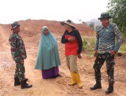 Tak Hanya Satgas, Warga yang Terlibat TMMD di Mangsang Maju Ikut Dipantau Tim Rumkitban